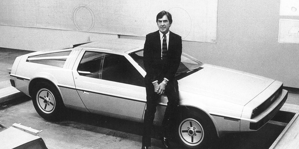 John DeLorean és autója