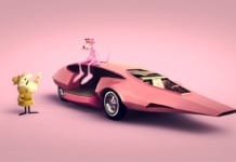 A Rózsaszín Párduc autója