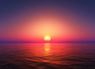 naplemente óceánon