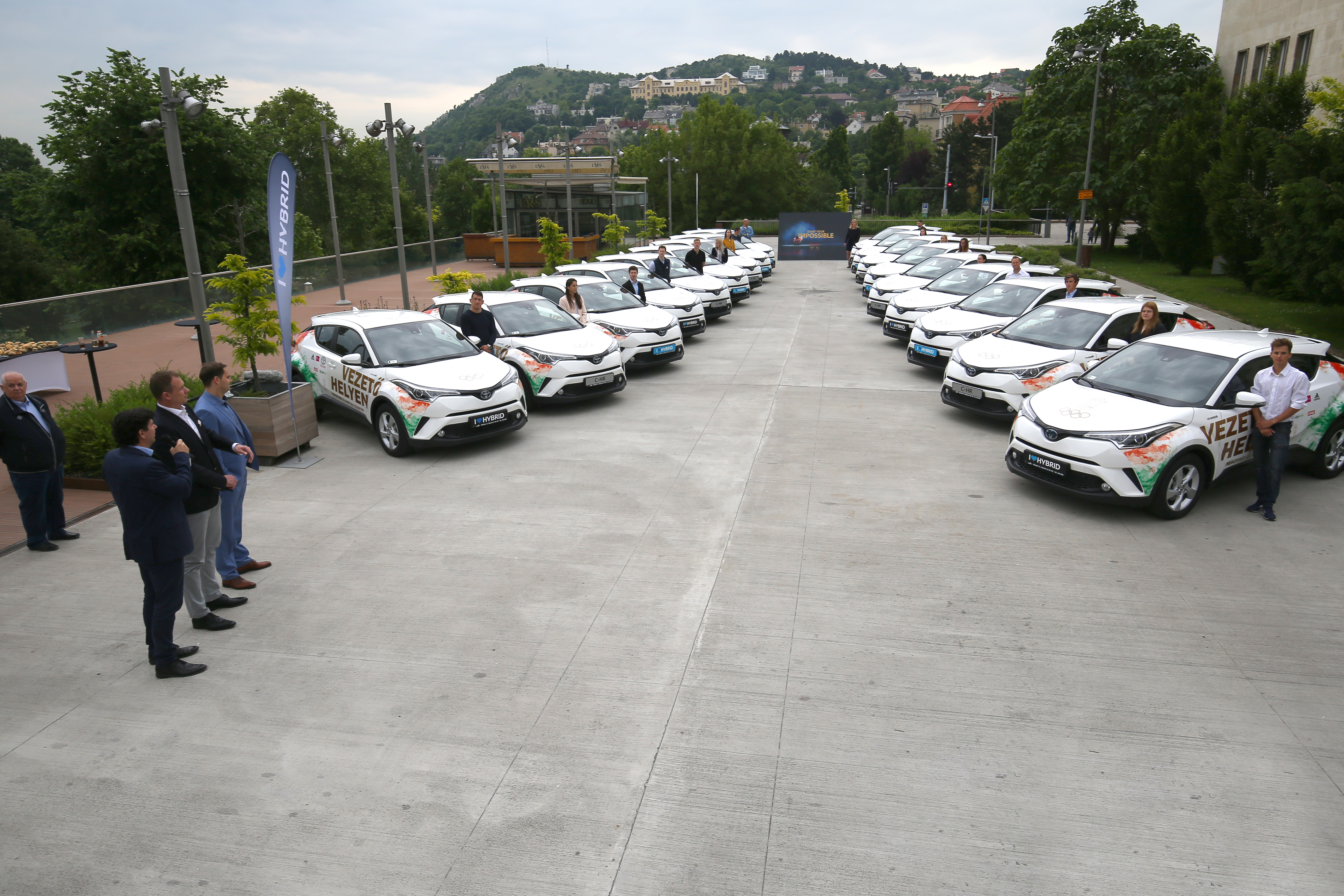 Magyar olimpikonokat támogat a Toyota