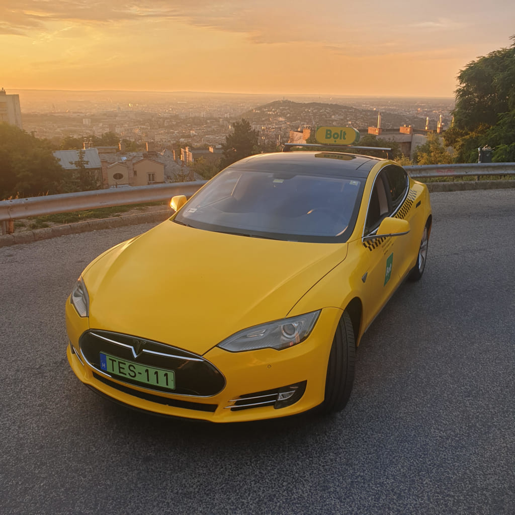 Tesla taxi