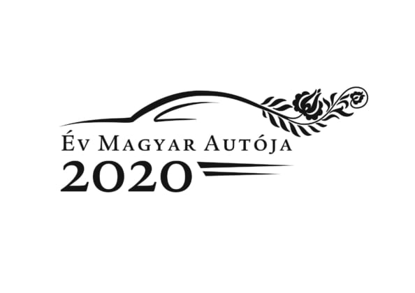 év magyar autója logó fehér 2
