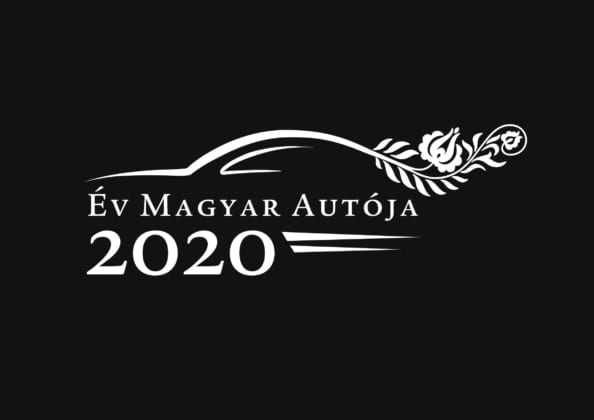 év magyar autója logó fekete 2