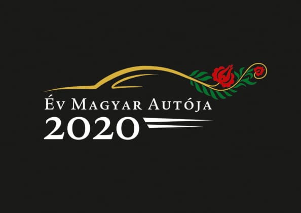 év magyar autója logó fekete