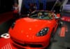 Piros Porsche 718 Boxter