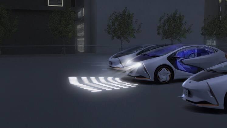 Toyota LQ fényszoro