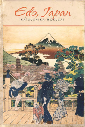 Városplakát: Hokusai - Edo