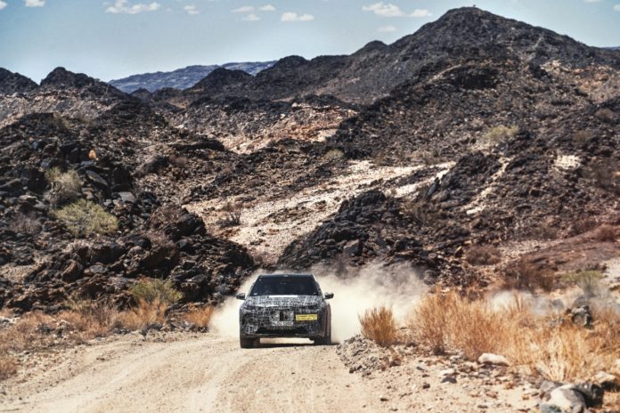 BMW iNEXT sivatagi teszt