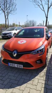 Magyar Voroskereszt Renault Clio