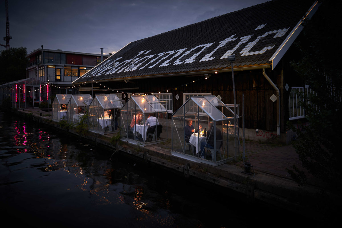 üvegház étterem hollandiában