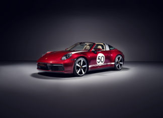 Porsche 911 Targa Heritage edition limitált szériás porsche