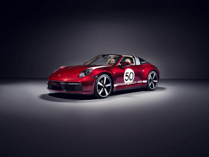 Porsche 911 Targa Heritage edition limitált szériás porsche
