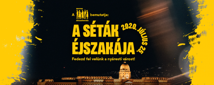 Séták éjszakája 2020 budapest
