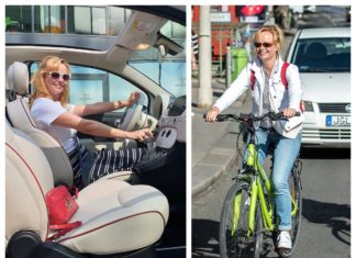 budapest kerékpárutjai női autós szemével