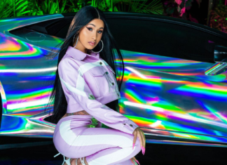 cardi b hologrammos lamborghini