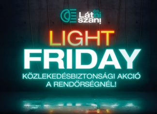 light friday láthatósági mellény