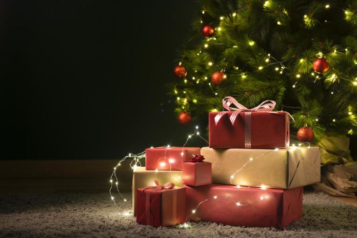 karácsonyfa karácsonyi csomagolási ötletek ajándékok