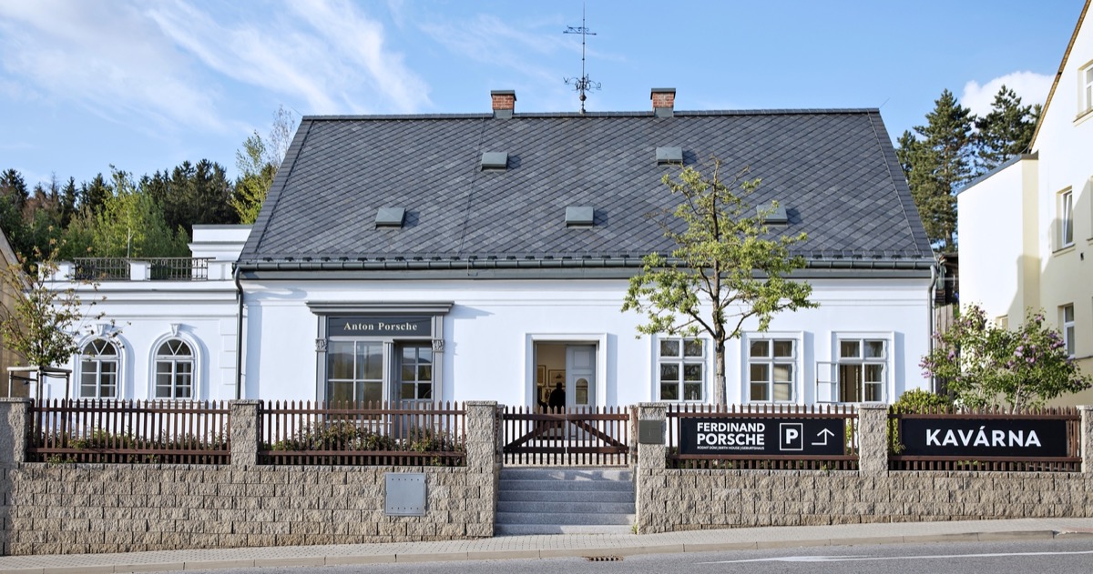 ferdinand porsche szülőháza múzeum csehország