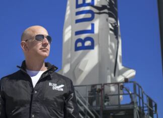 jeff bezos blue origin űrutazás