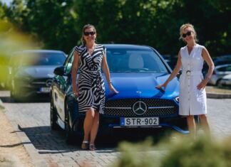Új Mercedes C-osztály Szebeni Katalin Bauer Zsuzsa