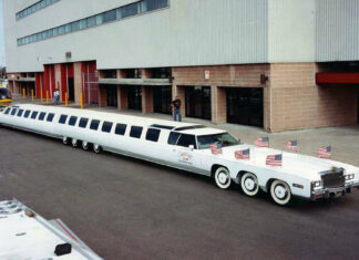 cadillac eldorado limuzin a világ leghosszabb limuzinja