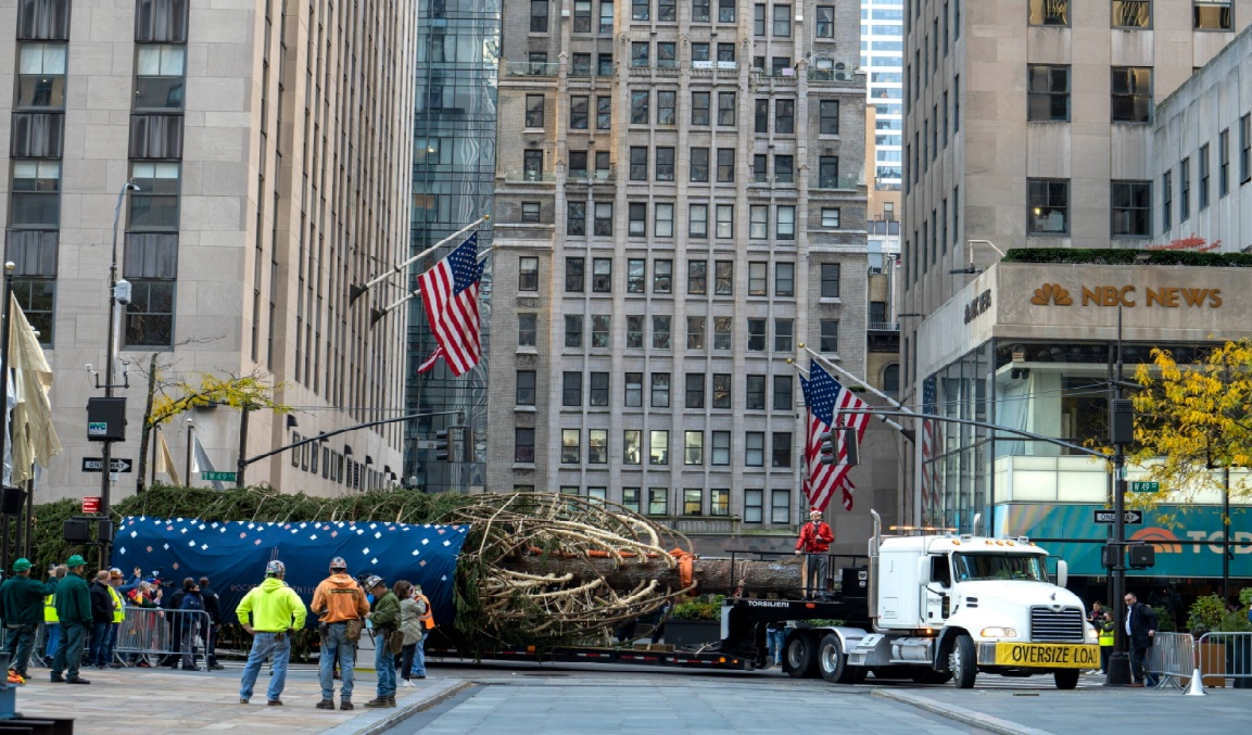 Rockefeller Center karácsonyfa