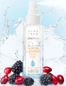 Hidratáló arcpermet nyári testápolás