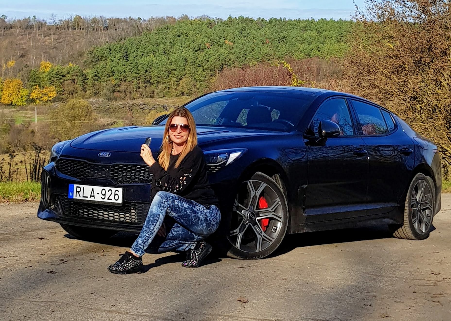 Kia Stinger GT Szebeni Katalin autóteszt
