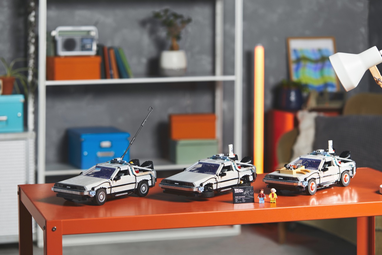 vissza a jövőbe időgép lego
