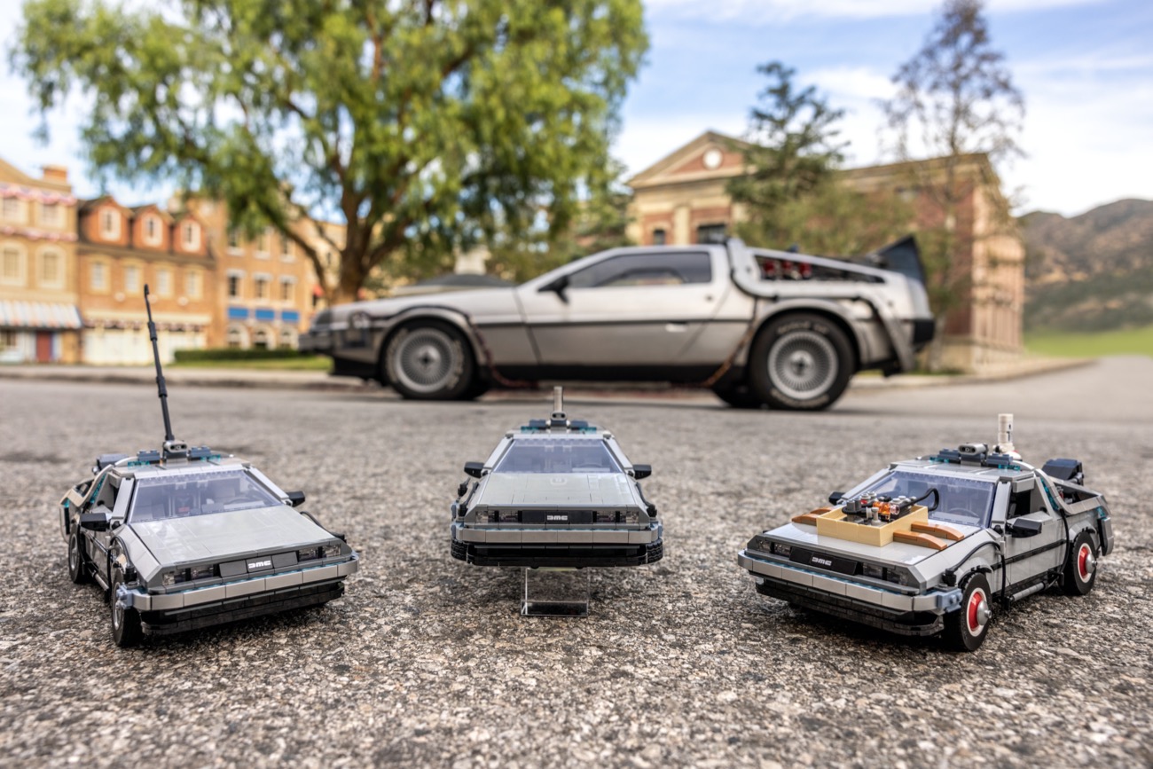 delorean lego