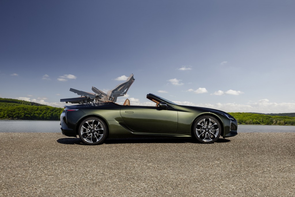 lexus lc vászontető