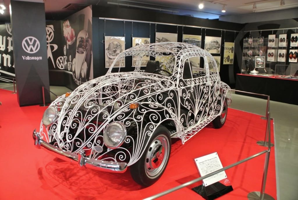 Volkswagen bogár kovácsoltvas autó