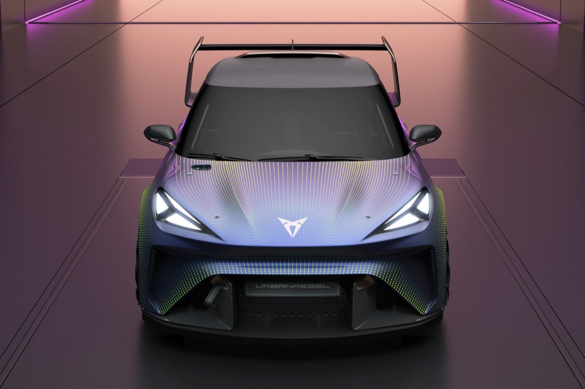 cupra városi elektromos versenyautó