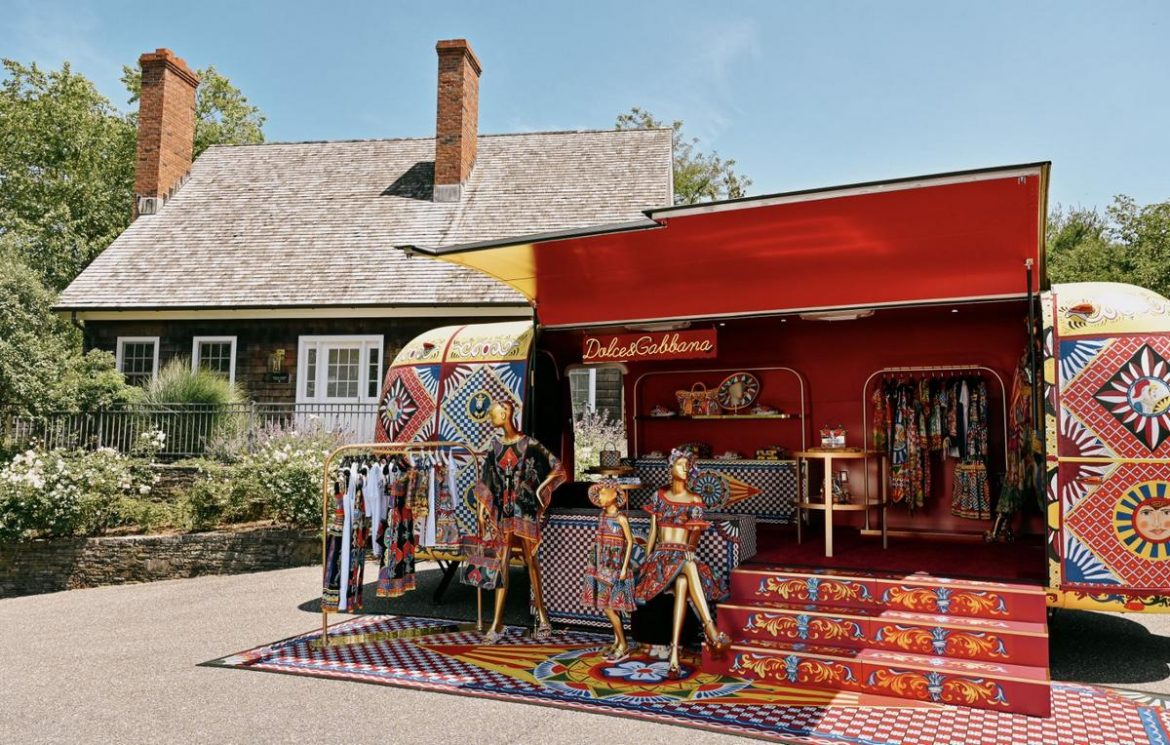dolce gabbana pop up butik 