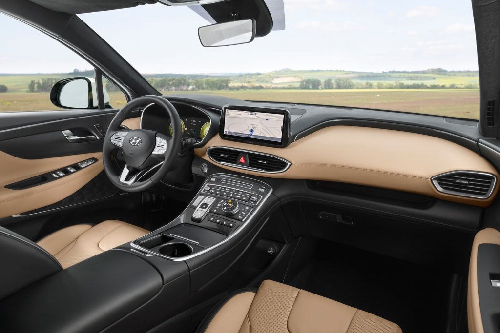 új santa fe beltér