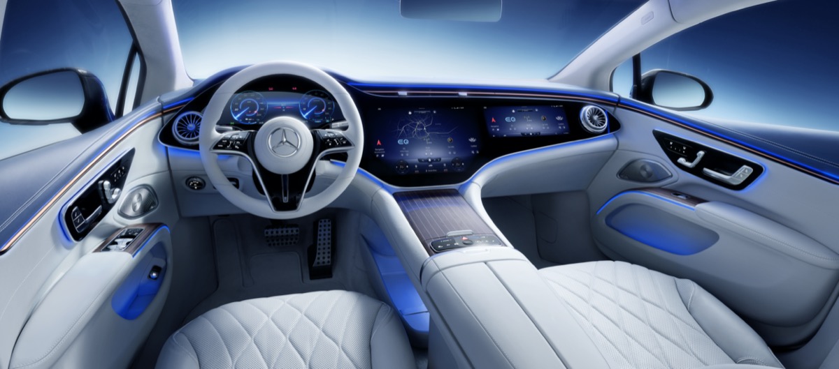 mercedes eqs utastér