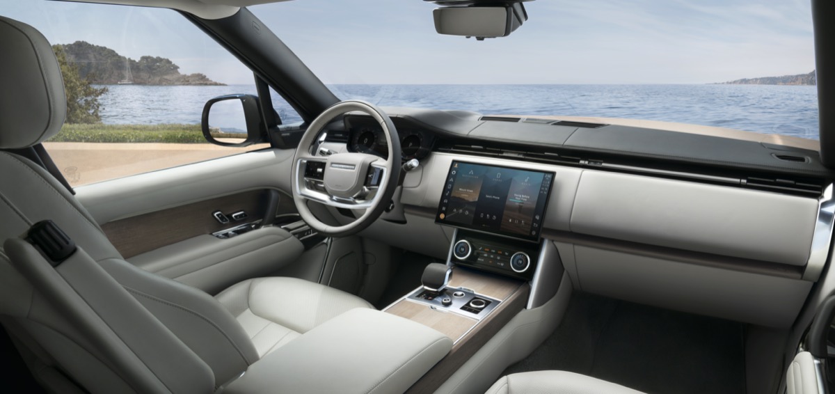 infotainment land rover range rover