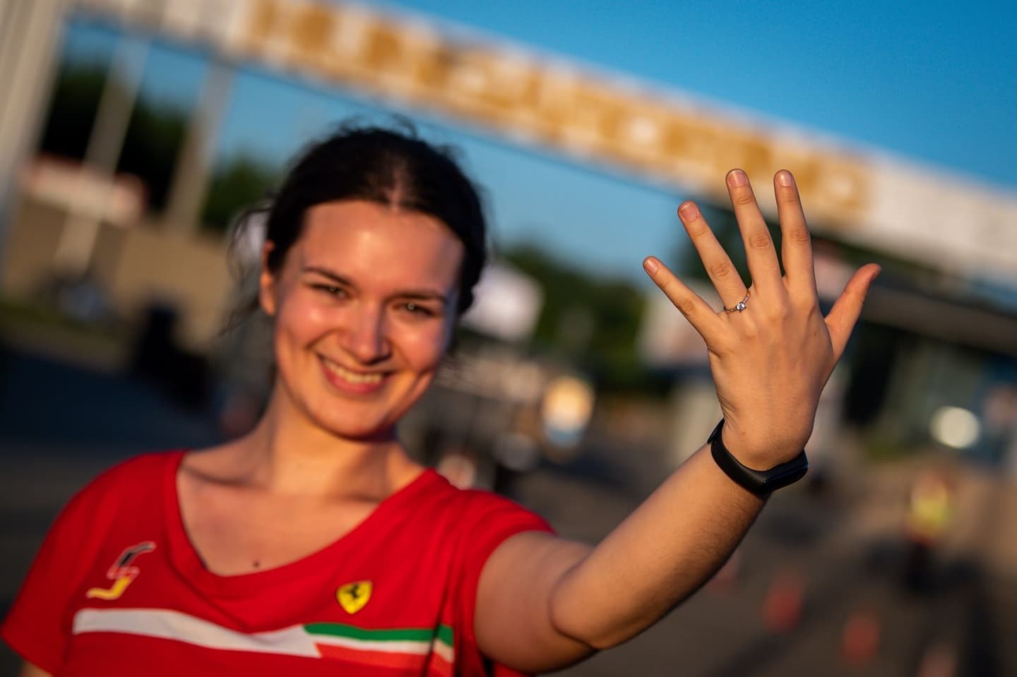 forma 1 lánykérés