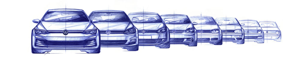 uj golf evolucio