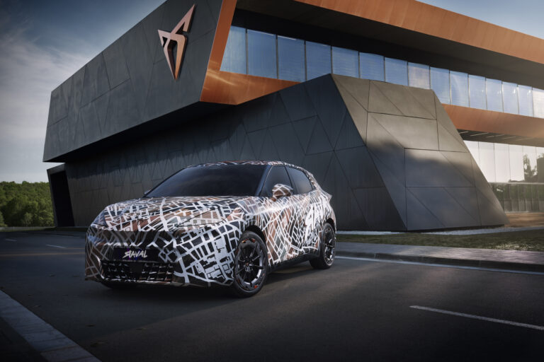 Cupra Raval 2025 prototype front view