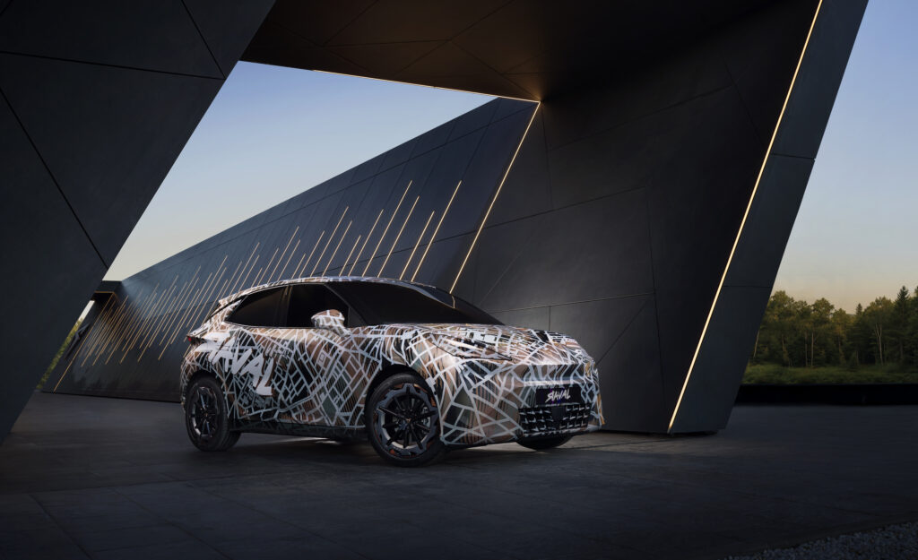 Cupra Raval 2025 prototype side view