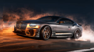 Bentley Supersports oldalnézetben