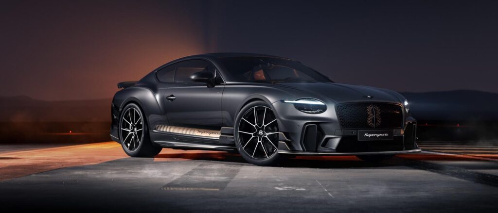 Bentley Supersports oldalnézetben