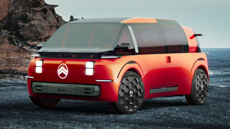 Citroën ELO koncepcióautó külső megjelenés