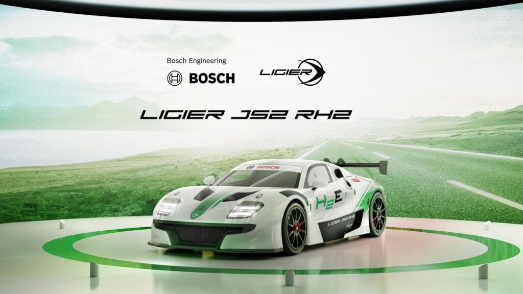 Ligier JS2 RH2 hidrogén-V6 versenyautó