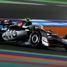 Haas F1 autó Toyota Gazoo Racing dizájnnal