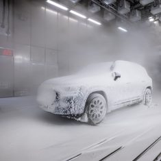 Der neue Mercedes-Benz GLB, Kältekammer SindelfingenThe all-new Mercedes-Benz GLB, Cold chamber Sindelfingen