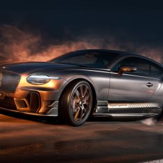 Bentley Supersports oldalnézetben