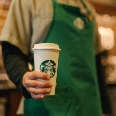 Starbucks Sustainability Commitment Reusable Cups