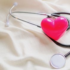 Health care life insurance concept, Simply minimal design with m
